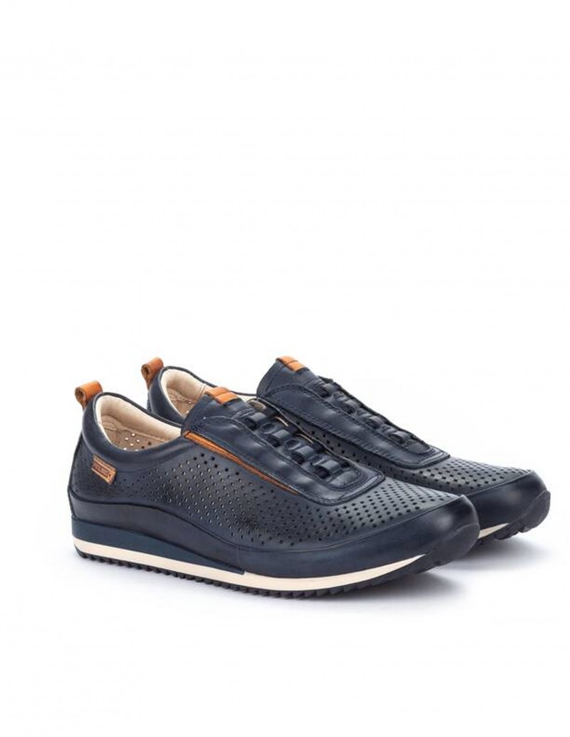 PIKOLINOS Zapatos Sport Calados Azul 2