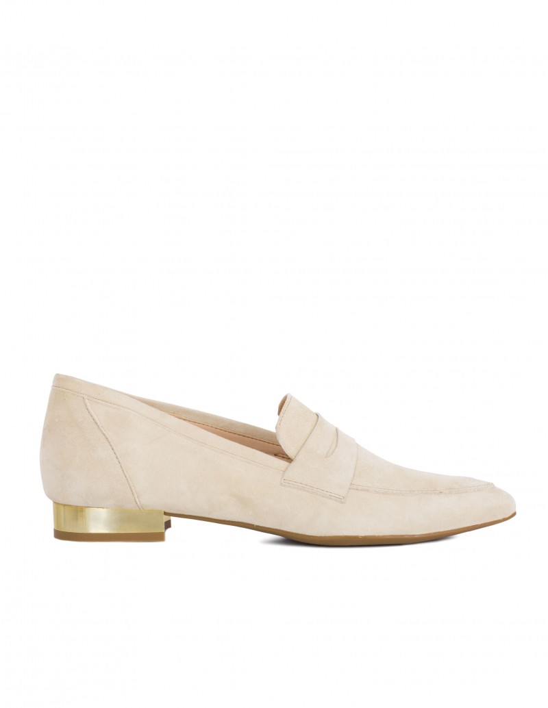 Mocasines Punta Beige PERA LIMONERA