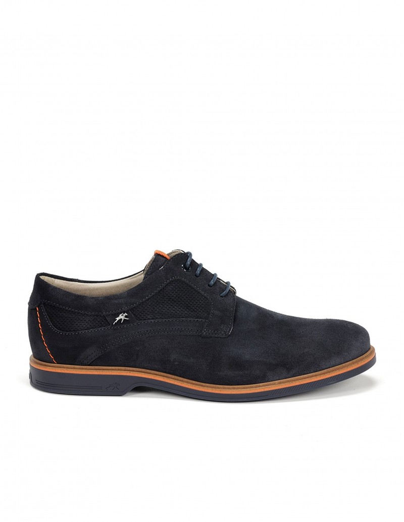 FLUCHOS Zapatos Casual Cordones Azules