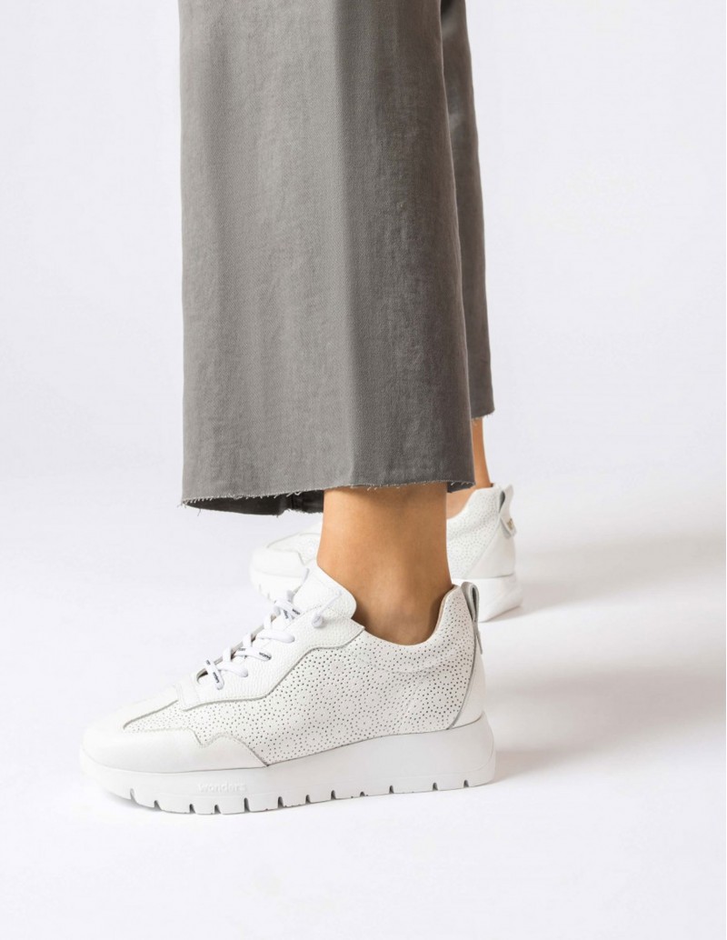 Zapatillas blancas - Mujer - vestir