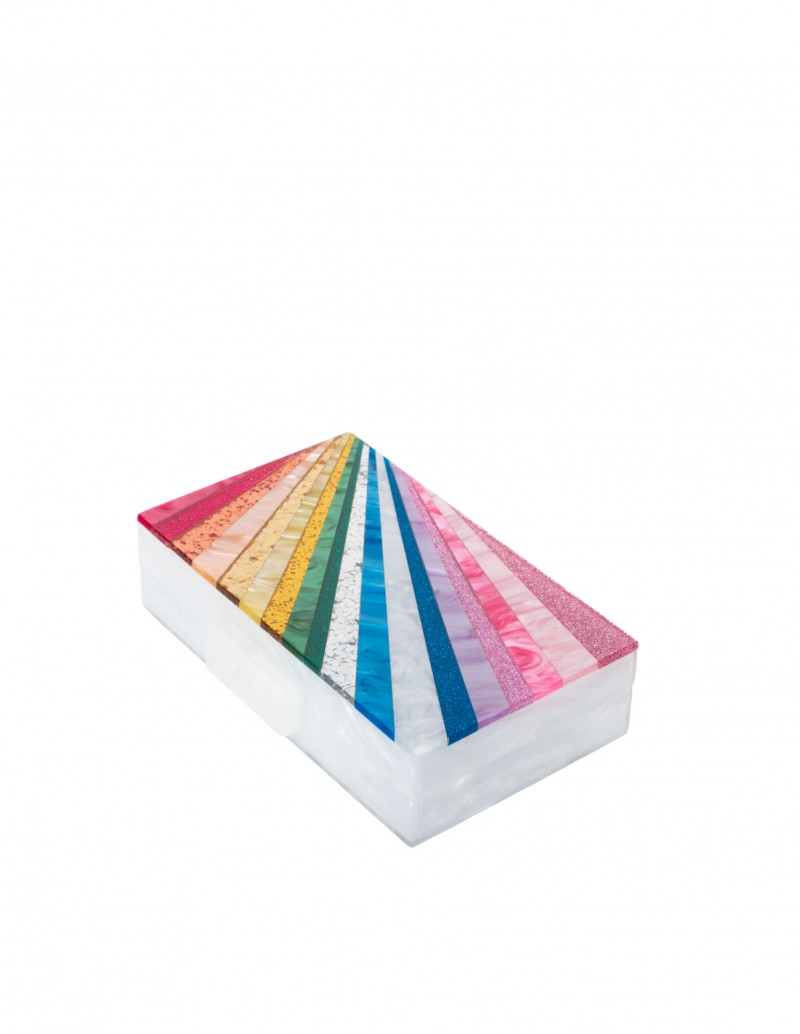 Clutch Fiesta Arco Iris Multicolor 2