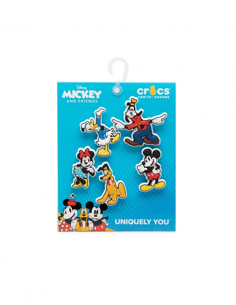 Pack 5 Pines Crocs Mickey Mouse