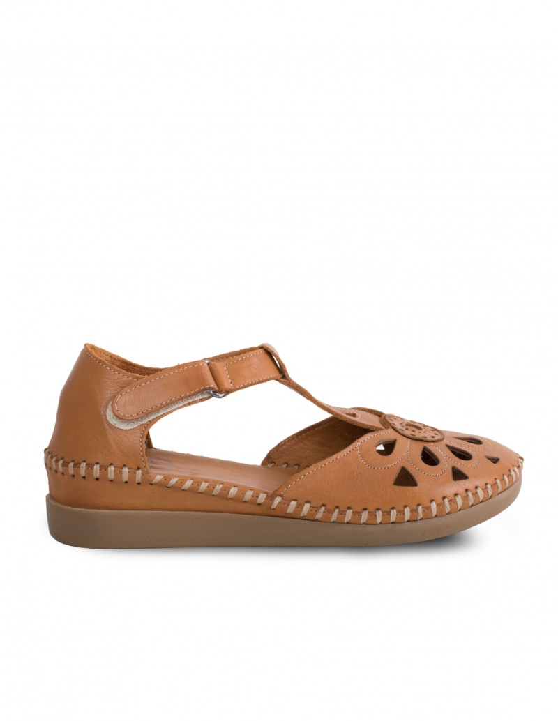 48 HOURS Sandalias Cangrejeras Piel Cuero