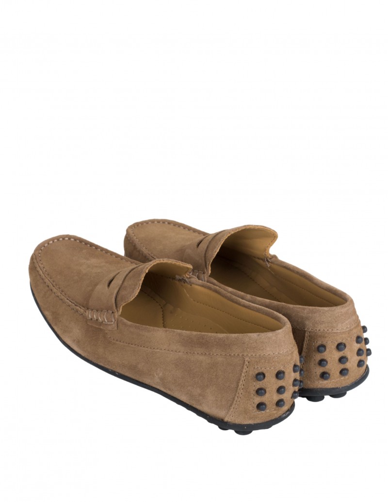 Mocasines Camel Hombre Ante