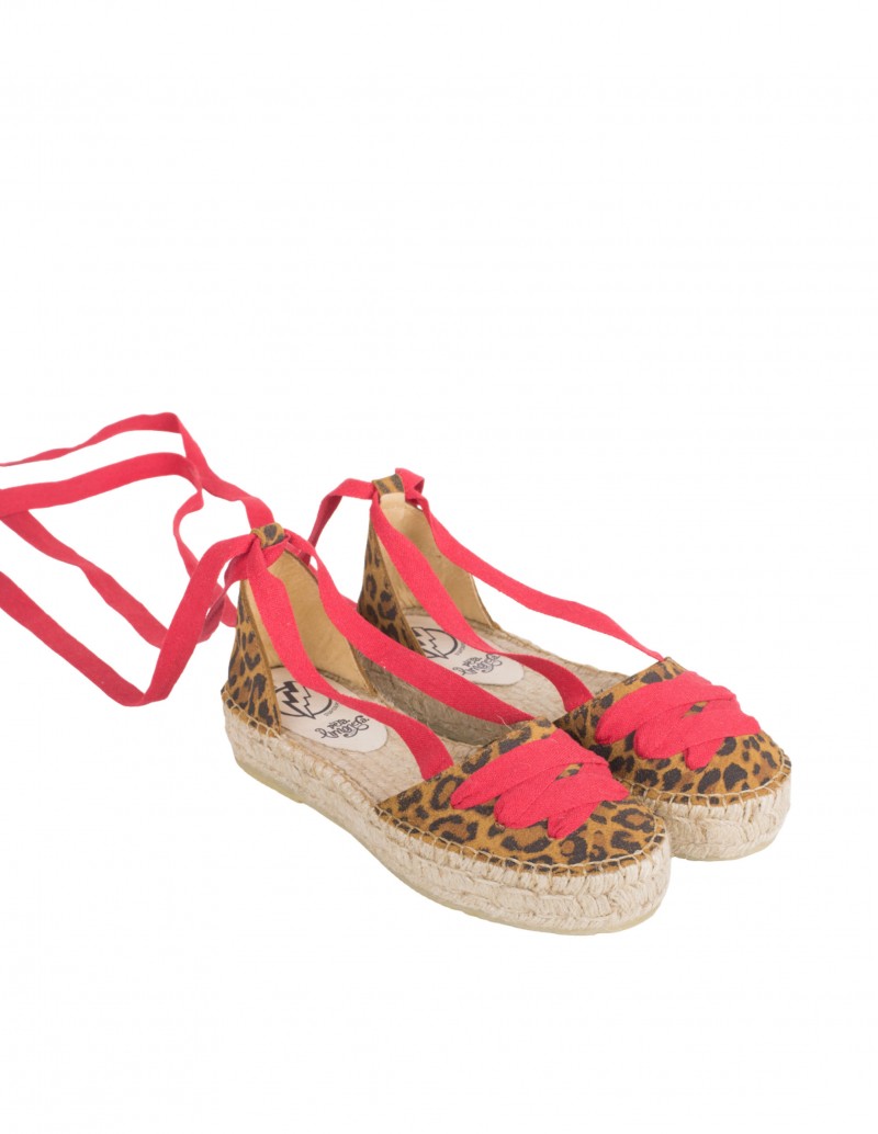 alpargatas amarillas cuña mujer 2