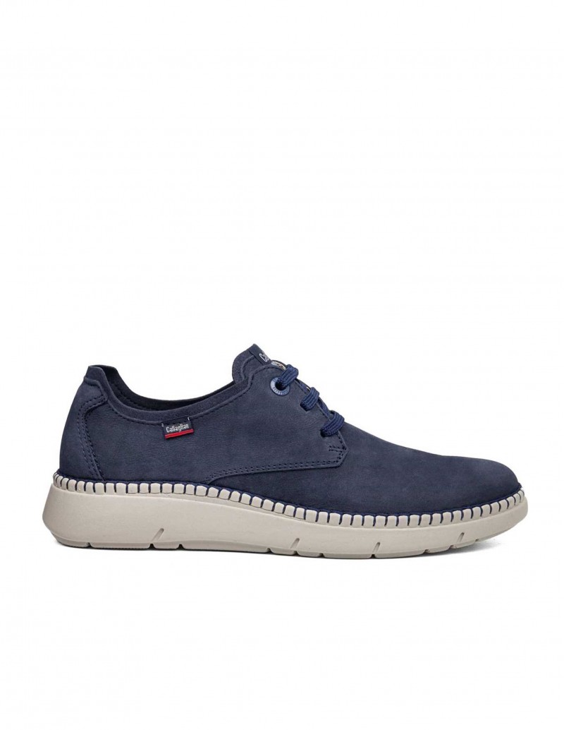 CALLAGHAN Zapatos Casual Cordones Nobuck Azul