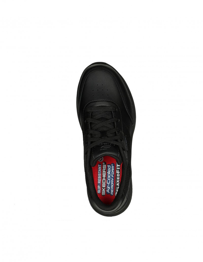 SKECHERS Mujer Negras Work Relaxed Fit