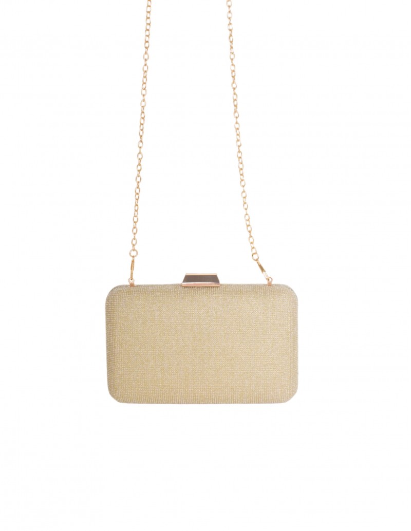 Bolso Fiesta Lurex Dorado