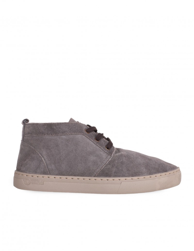 NATURAL WORLD Botines Casual Cordones Gris