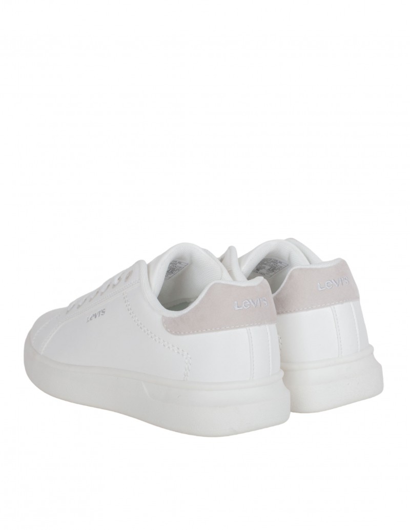 Zapatillas Levis Mujer Blancas