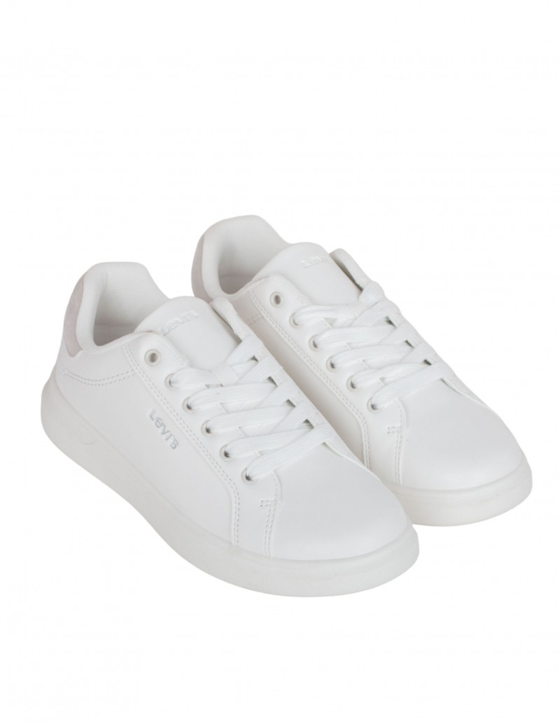 LEVIS Zapatillas Blancas Casual Mujer