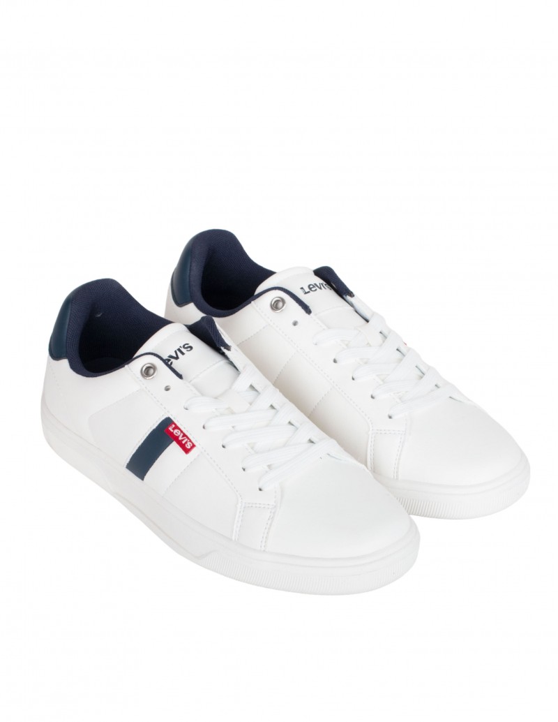 LEVIS Zapatillas Blancas Hombre