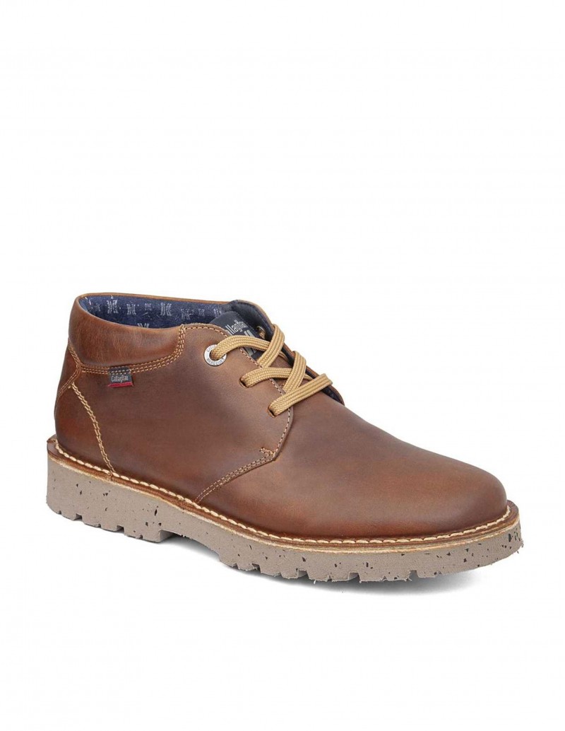 CALLAGHAN Botines Casual Cuero Marrón 2