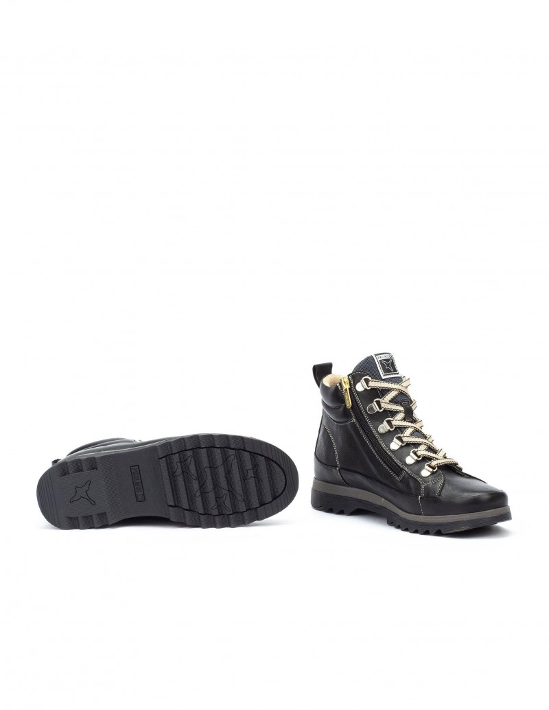 Botas Cordones Pikolinos Negras