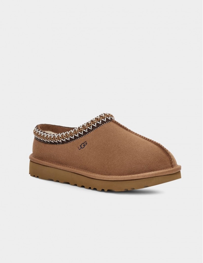 Zuecos Tasman Marrón Cuero de plataforma UGG 2