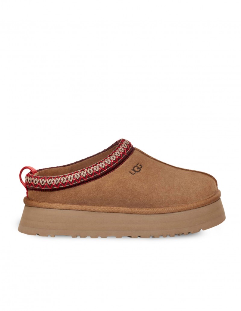 Zuecos marrones Plataforma Tazz Cuero UGG