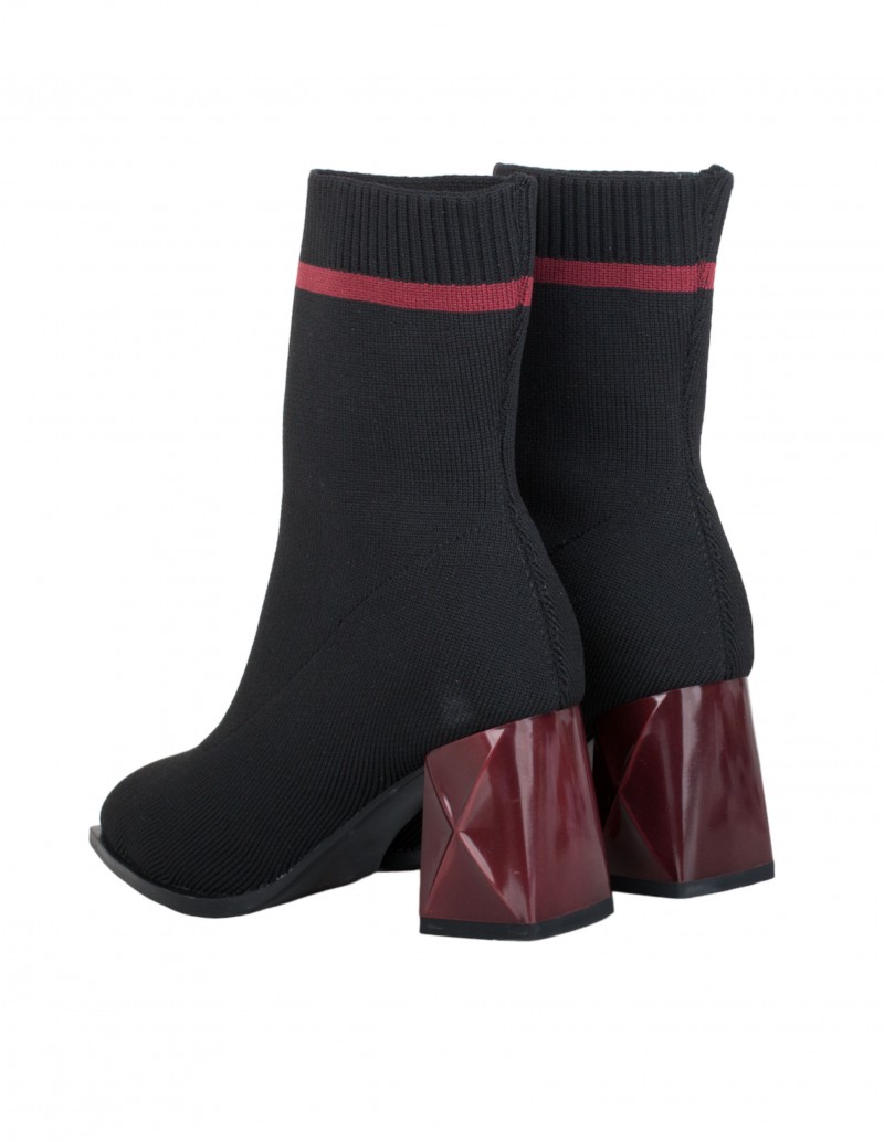 Botines Calcetín Negros ROCKAWAY