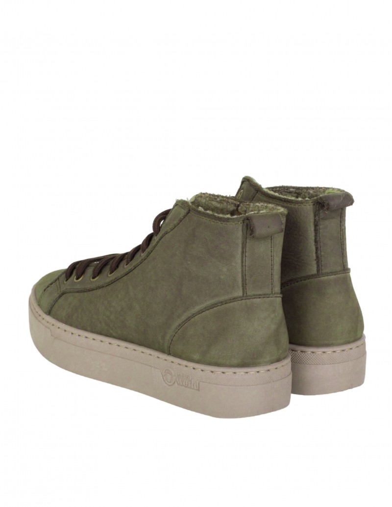 Botines mujer Verdes NATURAL WORLD