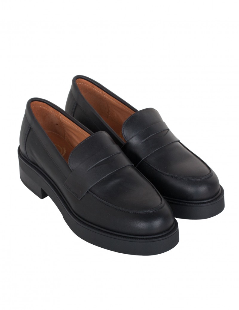 Zapatos Vestir Hombre Cordones Negros - PERA LIMONERA