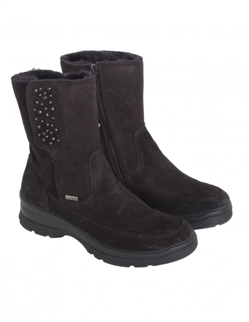 Botas Impermeables Strass Negras IMAC 2