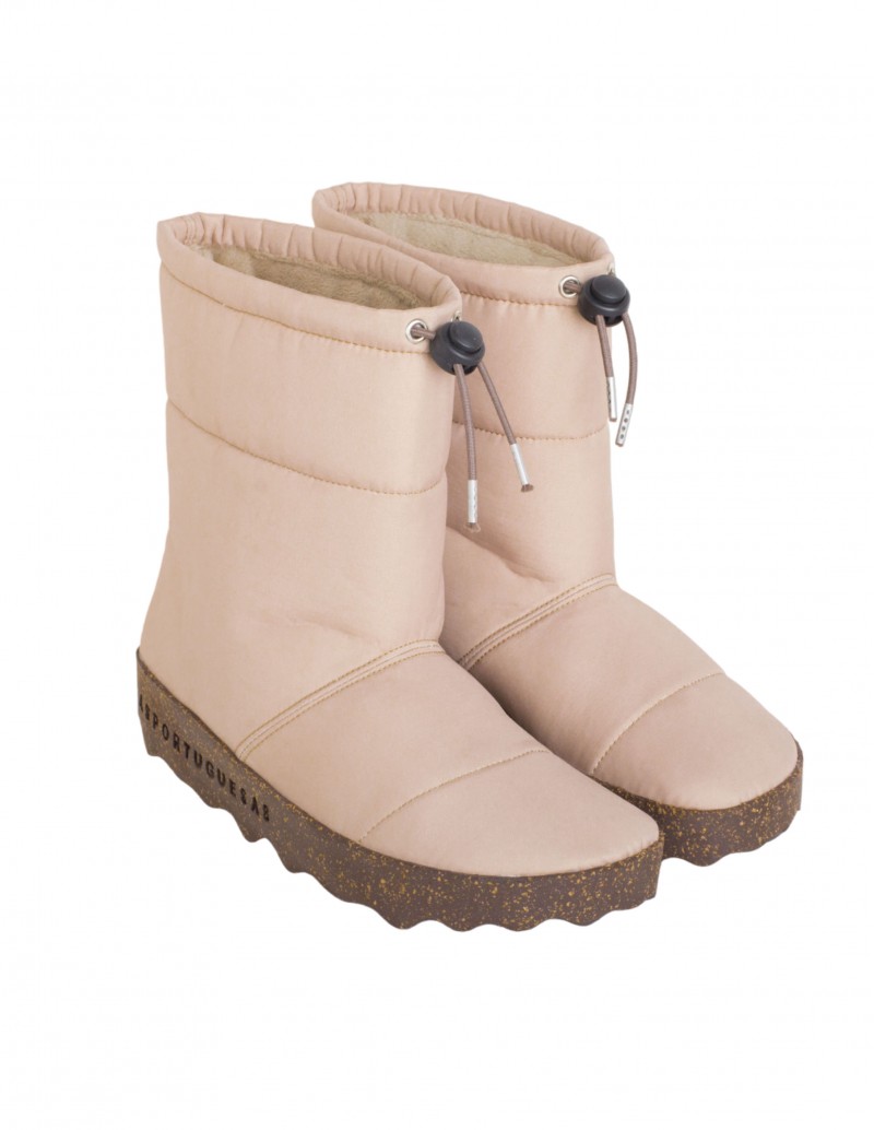 Botas Sostenibles Beige mujer