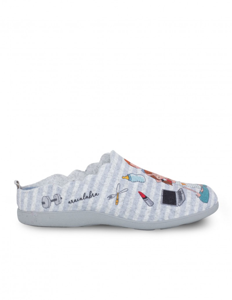 Zapatillas Casa Fieltro mujer