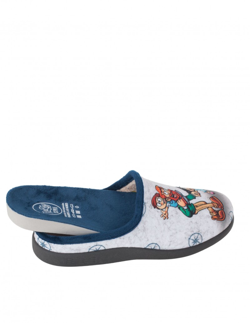 Comprar zapatillas de casa con mensaje para hombre