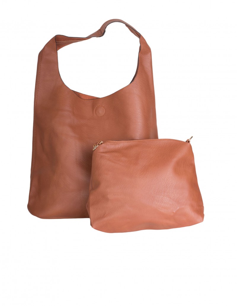 Comprar bolso gran capacidad de color marrón para mujer