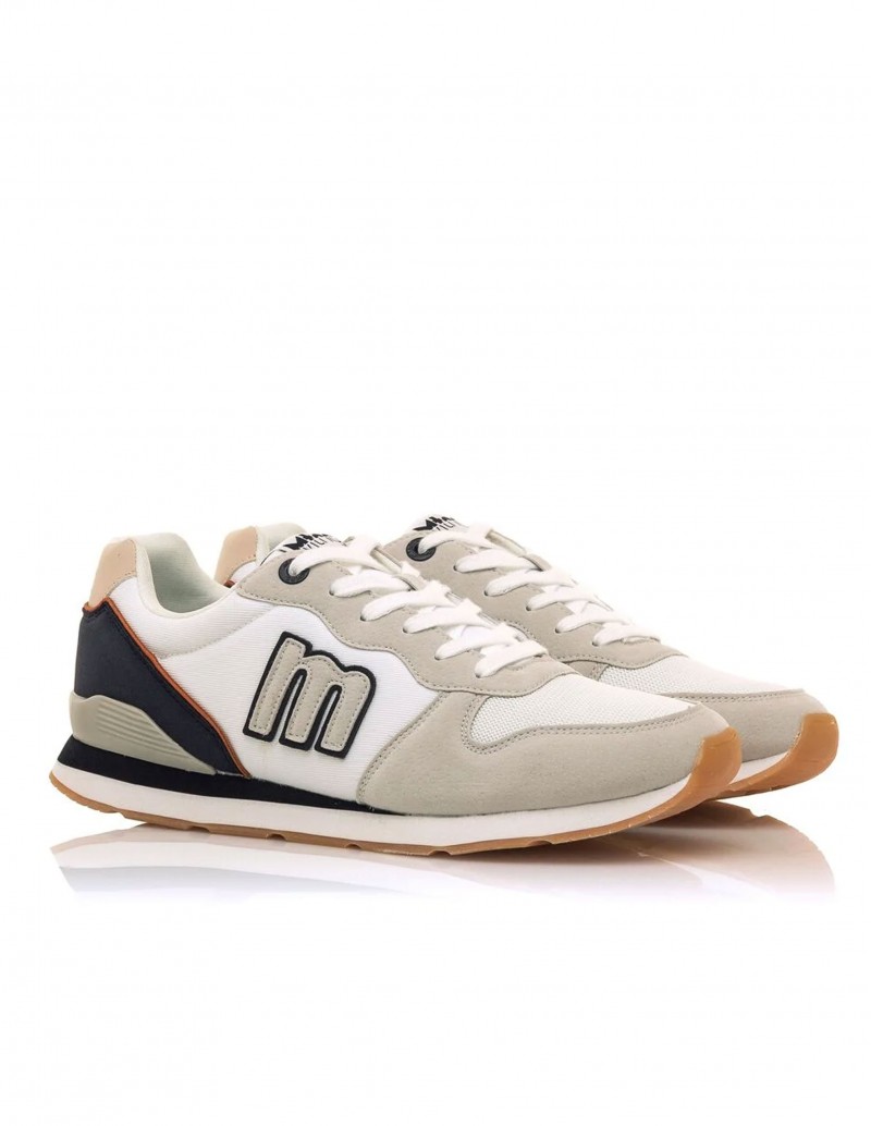 Deportivas mustang hombrel Blancas