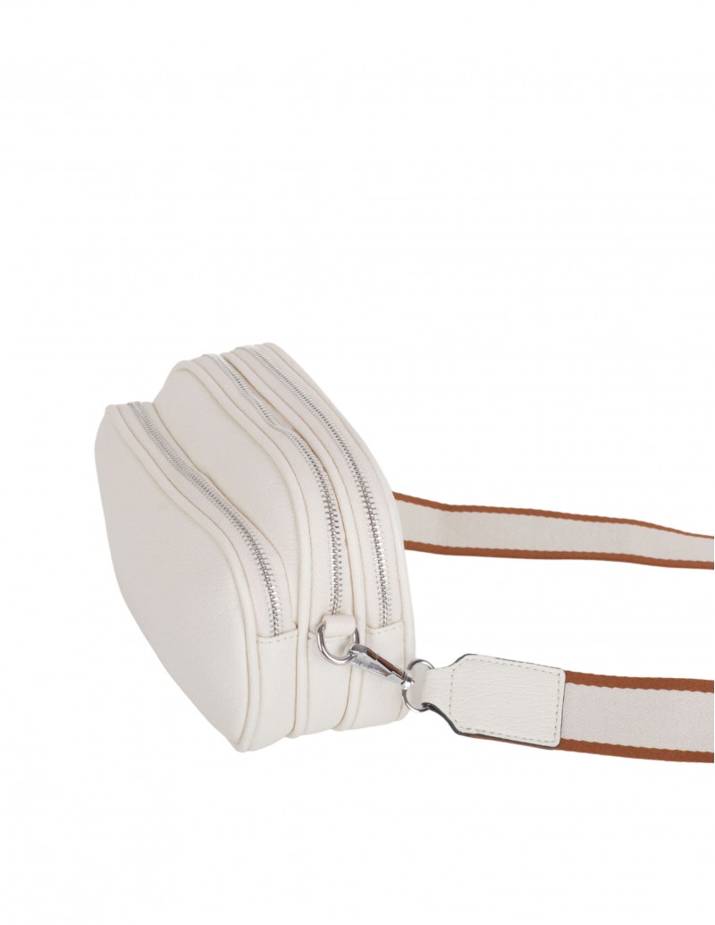 Bandolera mujer Beige