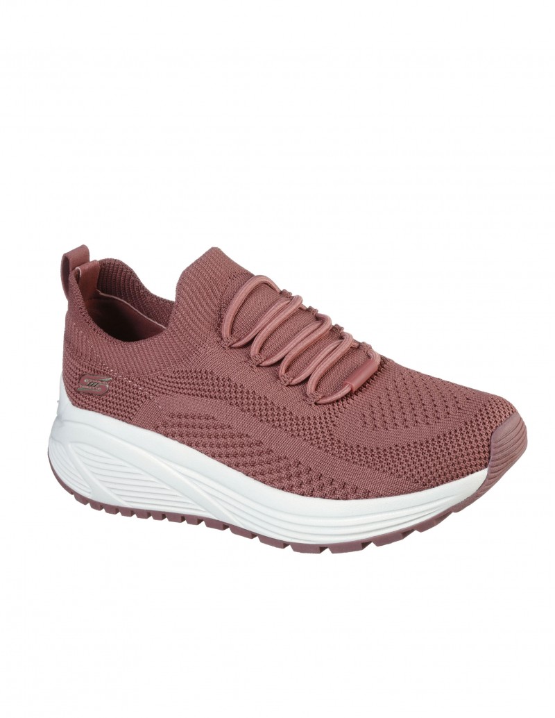 Zapatillas modelo Bobs Sport Sparrow 2.0 Allegiance Crew de Skechers color rosa 2