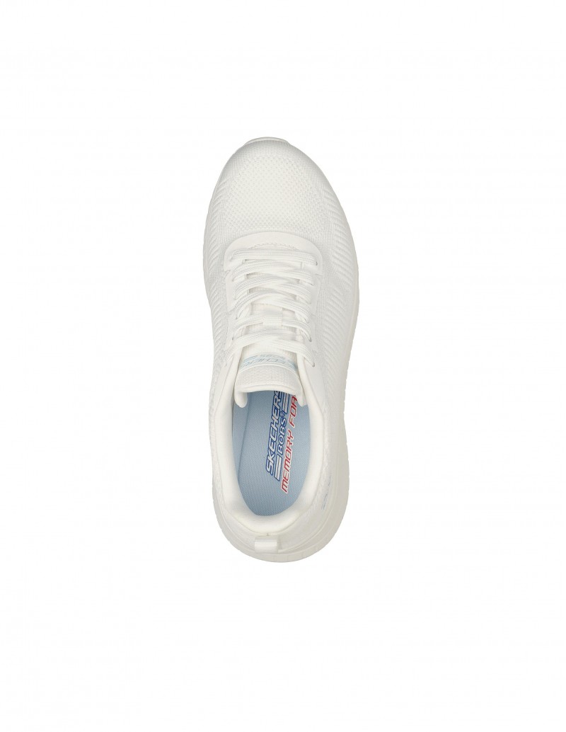 Tenis skechers de mujer para caminar color blanco