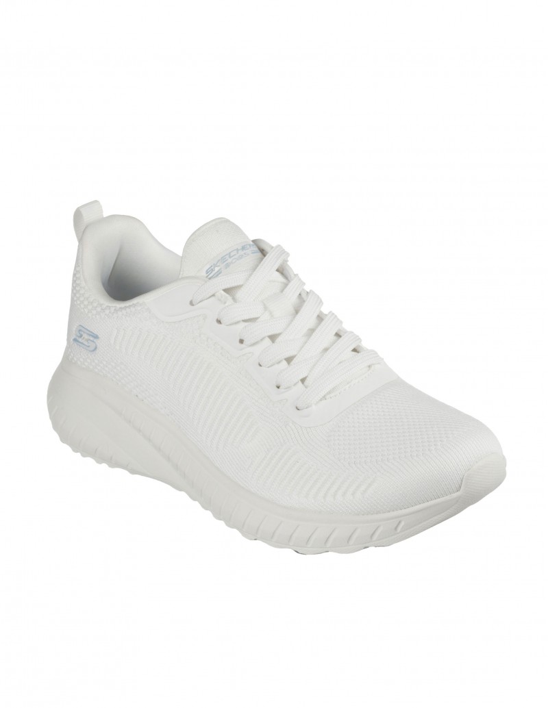 Tenis Bobs Sport Squad Chaos Blancos SKECHERS