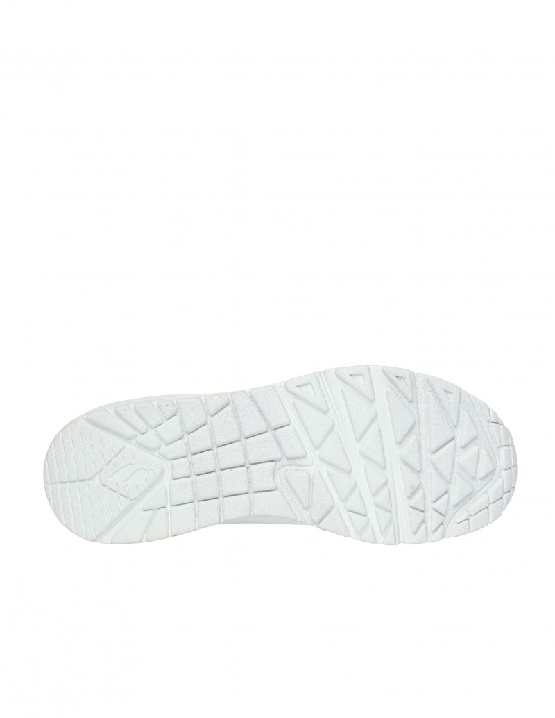 Suela zapatillas Skechers Uno Pop Back en color blanco