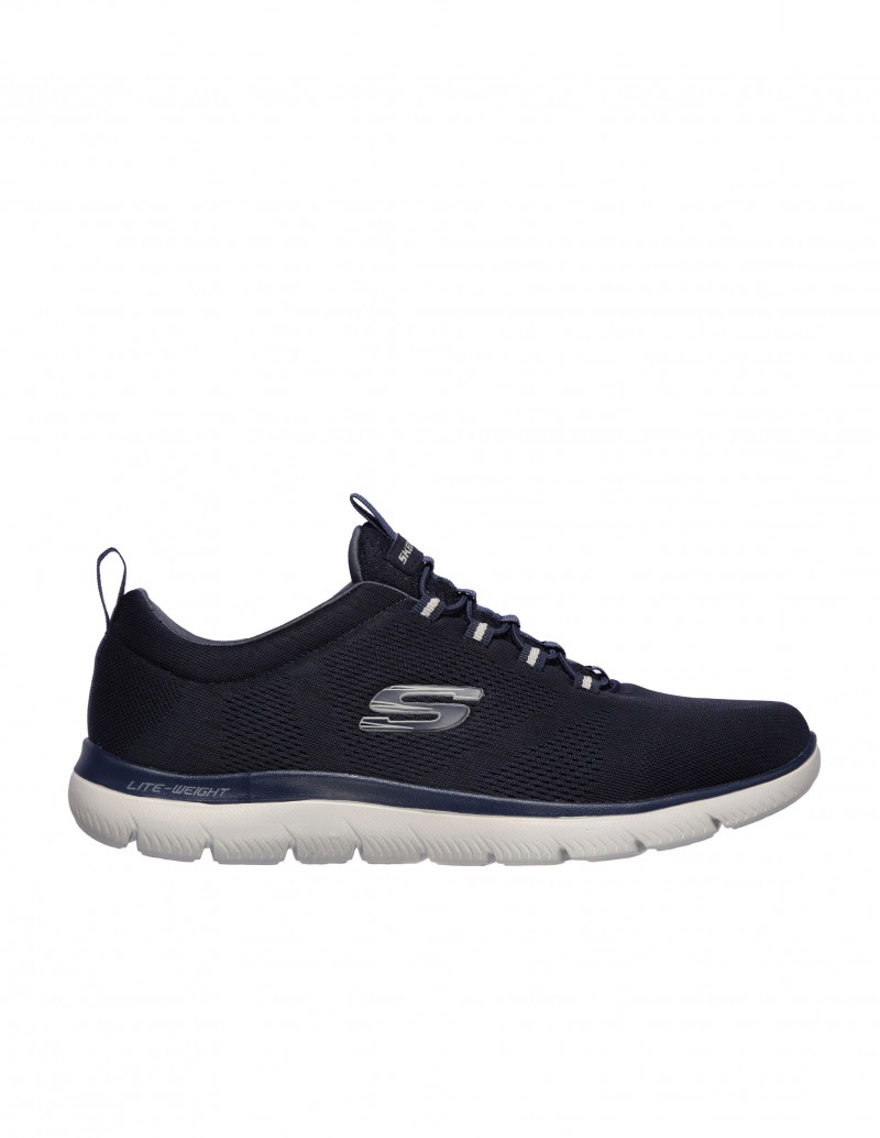 Comprar zapatillas deportivas Skechers para hombre azul marino