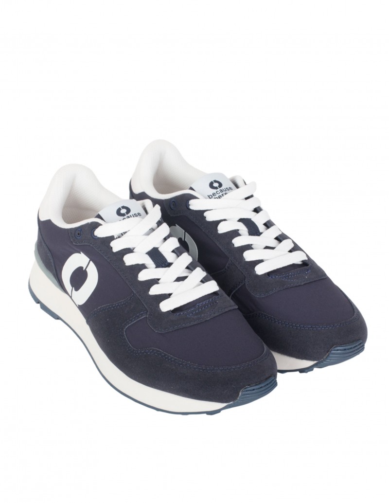 Zapatillas veganas modelo Ucla de Ecoalf color azul marino 2
