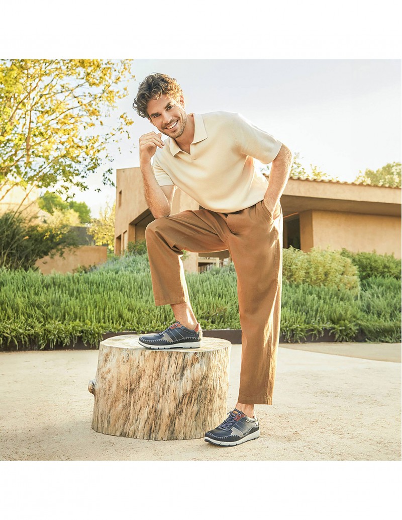 Zapatos Sport Hombre Azules PIKOLINOS