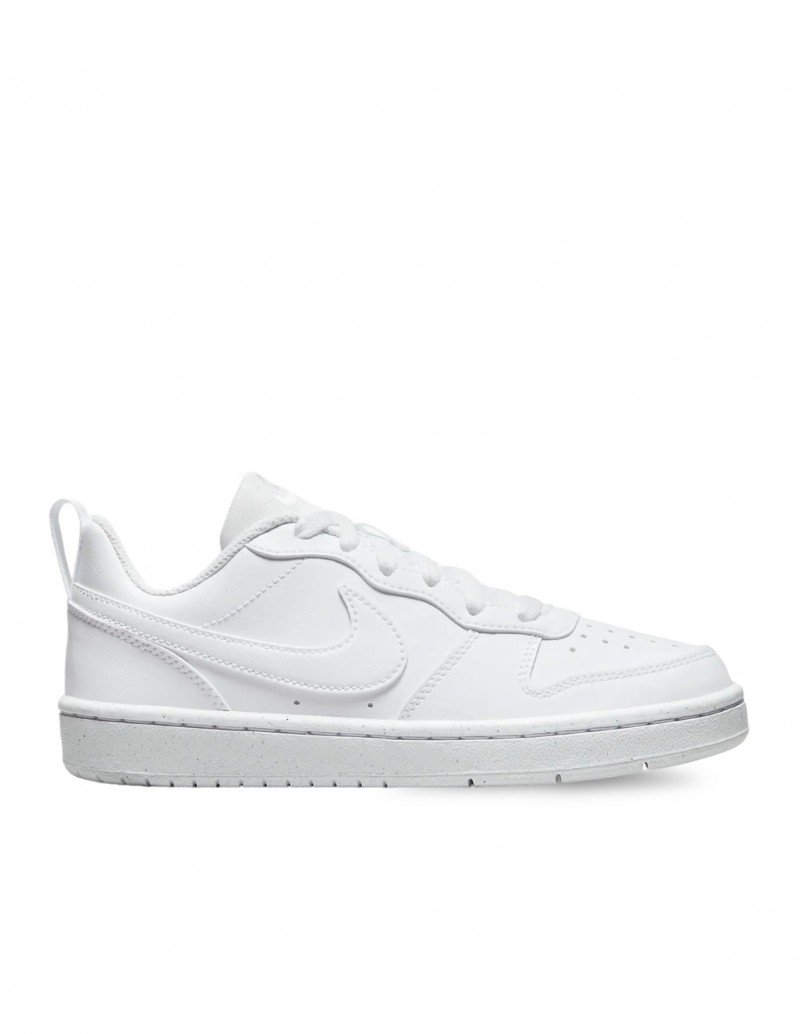 Zapatillas blancas Nike Court Borough Low Recraft para mujer material reciclado