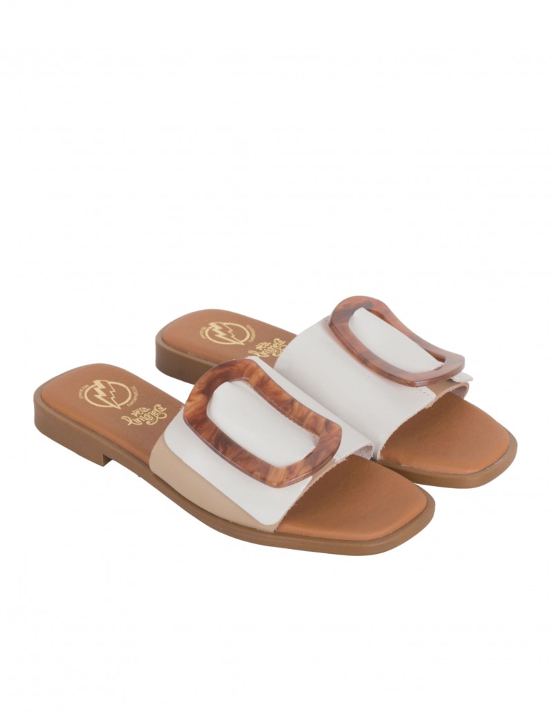 Sandalias Pala Hebilla Carey PERA LIMONERA 2