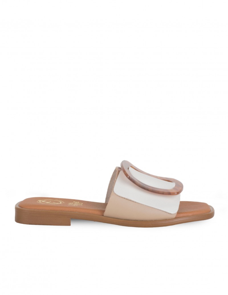 Sandalias Pala Hebilla Carey PERA LIMONERA