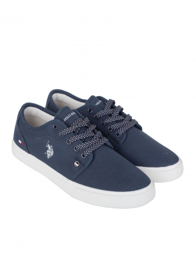 Zapatillas tela hombre azules US Polo ASSN