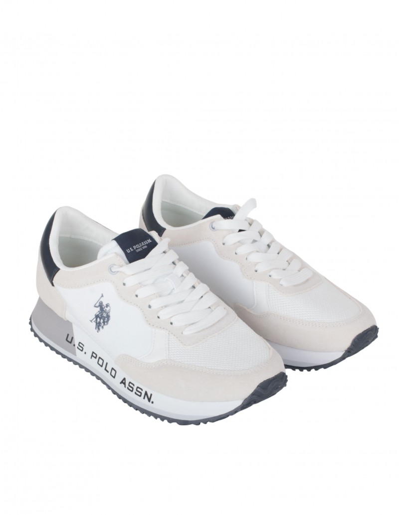 Zapatillas hombre casual blancas sale