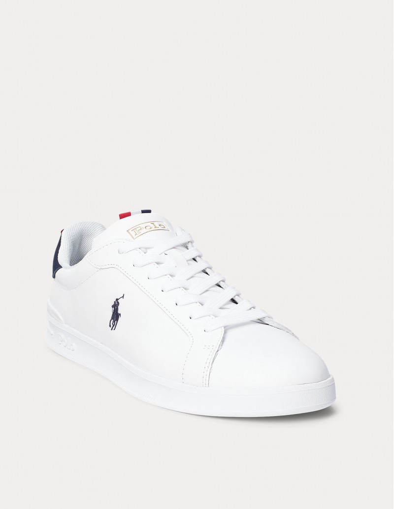 Zapatillas blancas ralph lauren sale