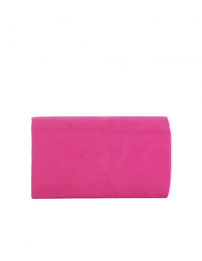 trasera bolso de fiesta fucsia