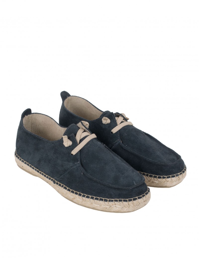 Alpargatas Cordones Piel Hombre PERA LIMONERA 2