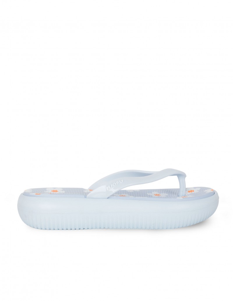 chanclas mujer plataforma playa