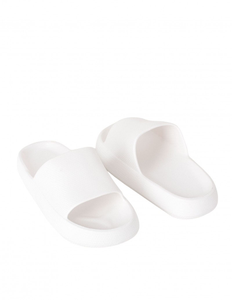 chanclas pala blancas mujer