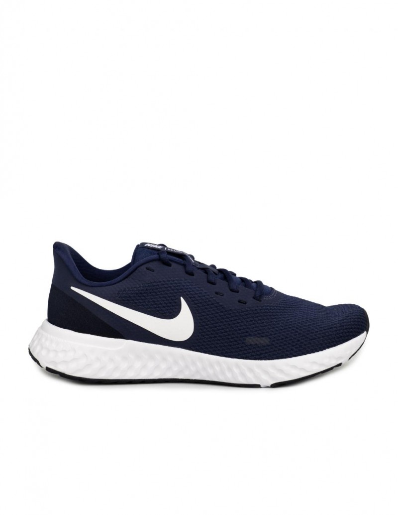 NIKE Revolution 5 Azul Marino Hombre