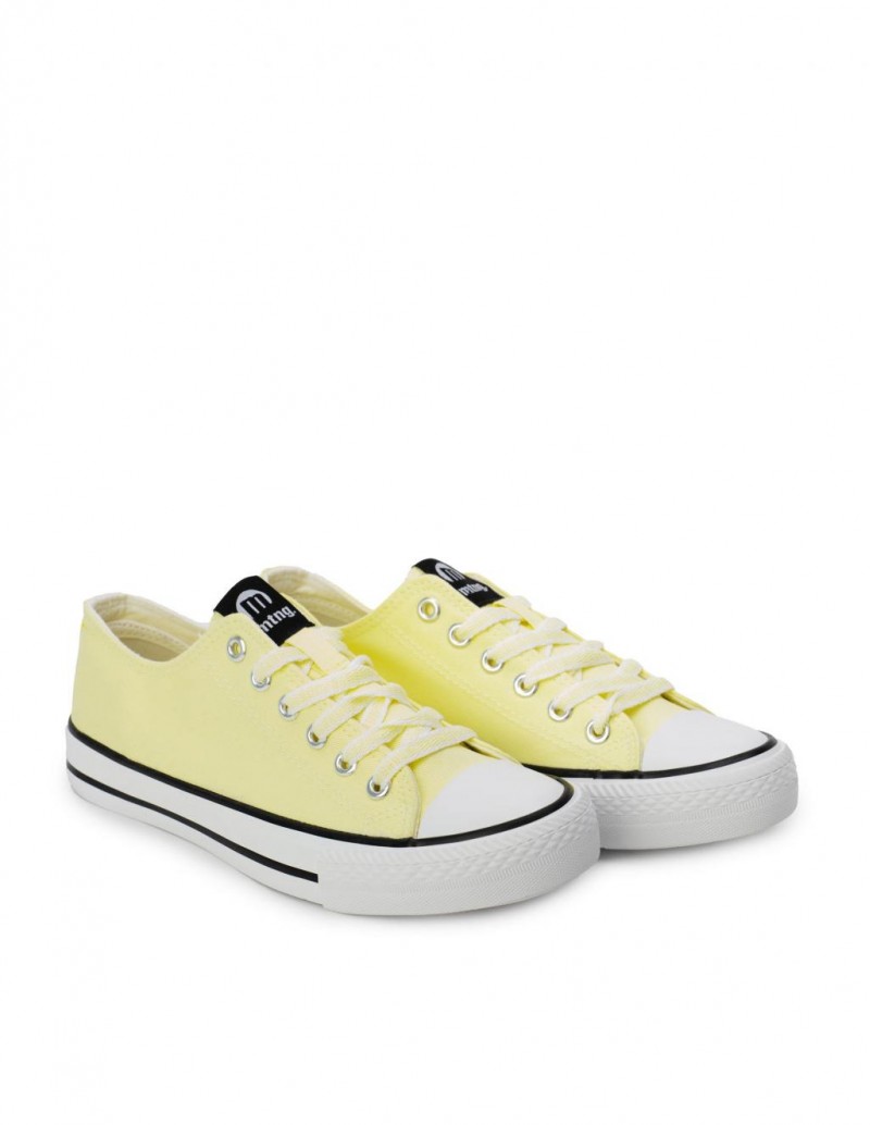 MUSTANG Zapatillas Amarillas Puntera Goma
