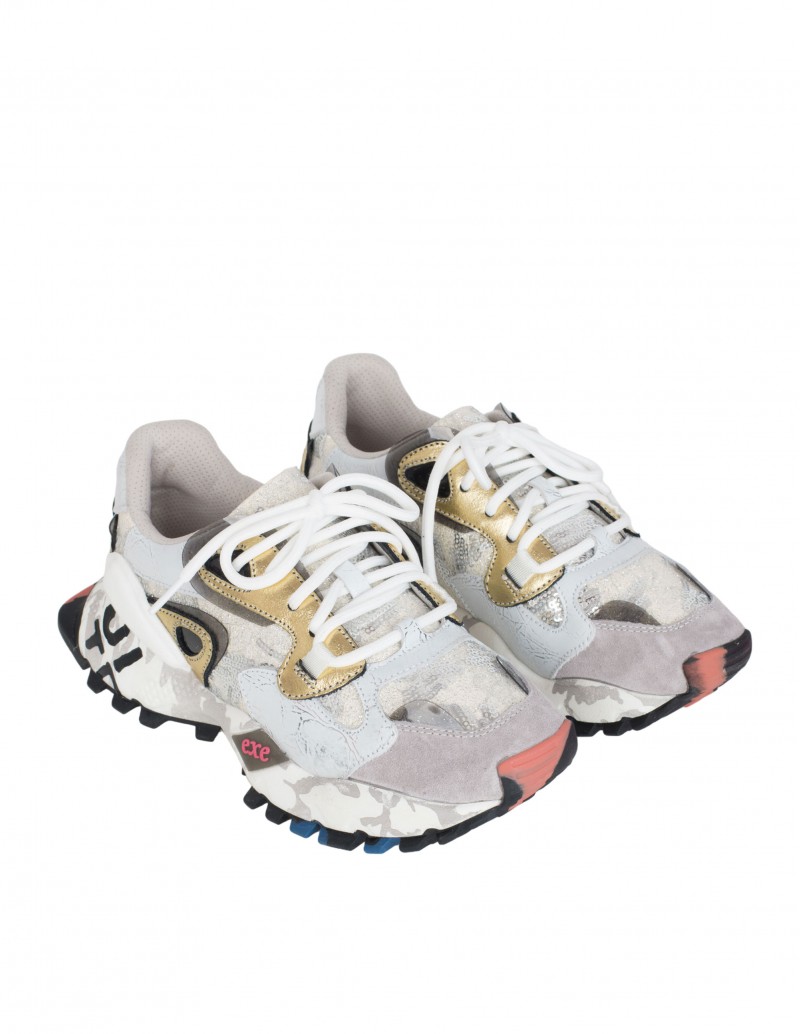 EXÉ Zapatillas Lentejuelas Plataforma